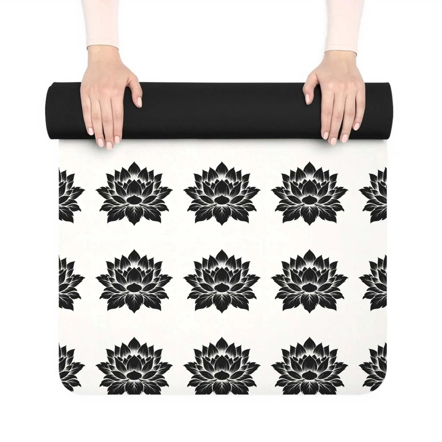 Lotus Balance Yoga Mat - Embrace Serenity and Strength 🌸🧘♀️ -ZenArtBliss