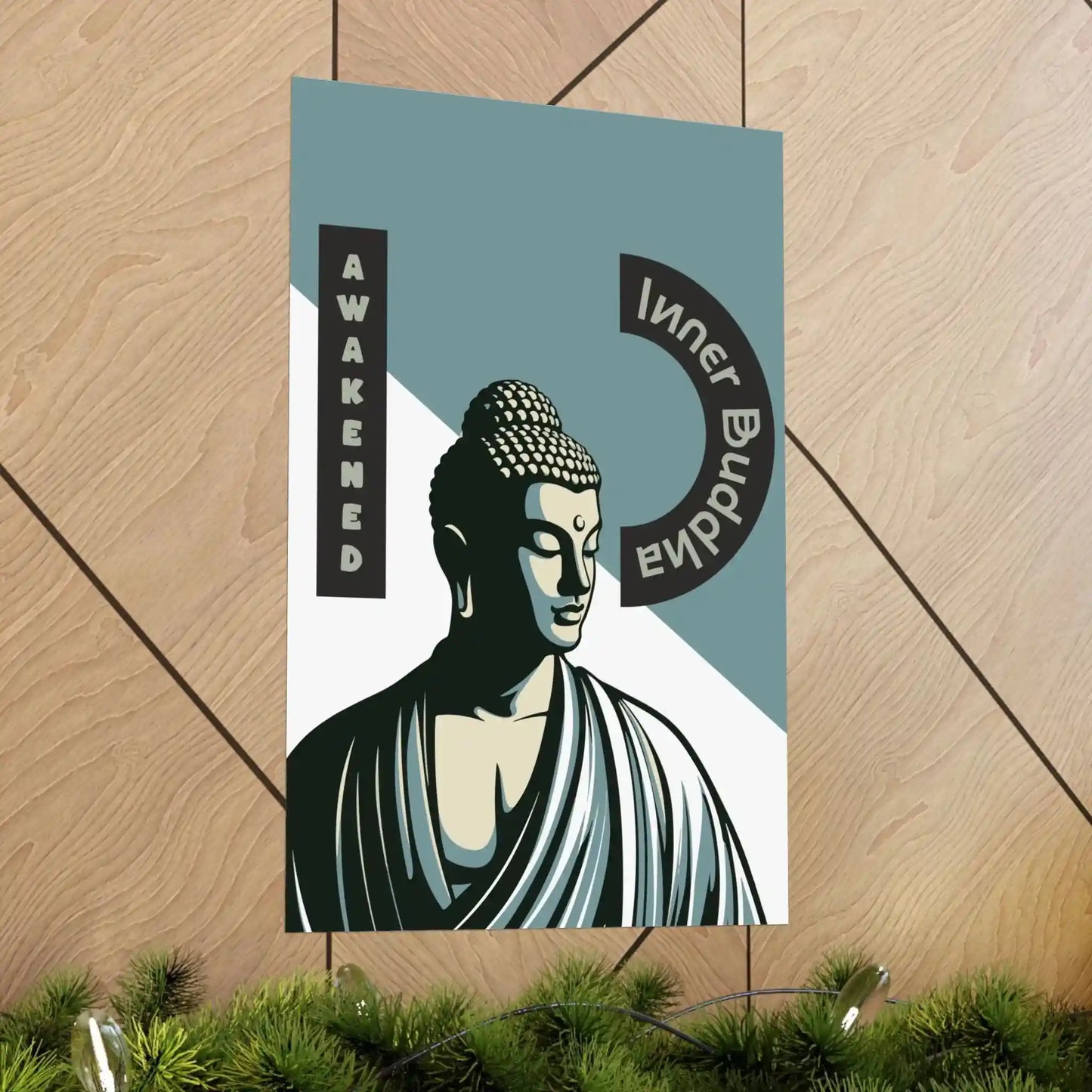 Vertical Poster - Awakened Buddha Print