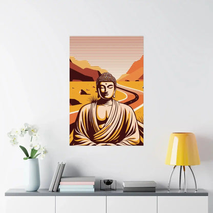 Monk Poster | ZenArtBliss