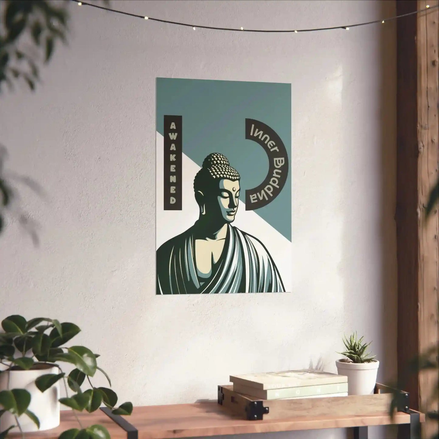 Vertical Poster - Awakened Buddha Print