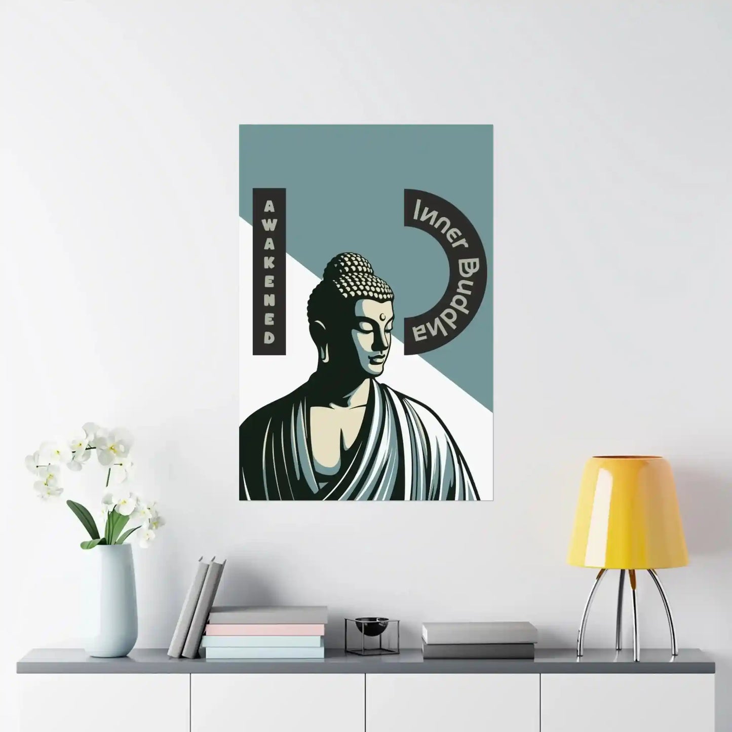 Vertical Poster - Awakened Buddha Print