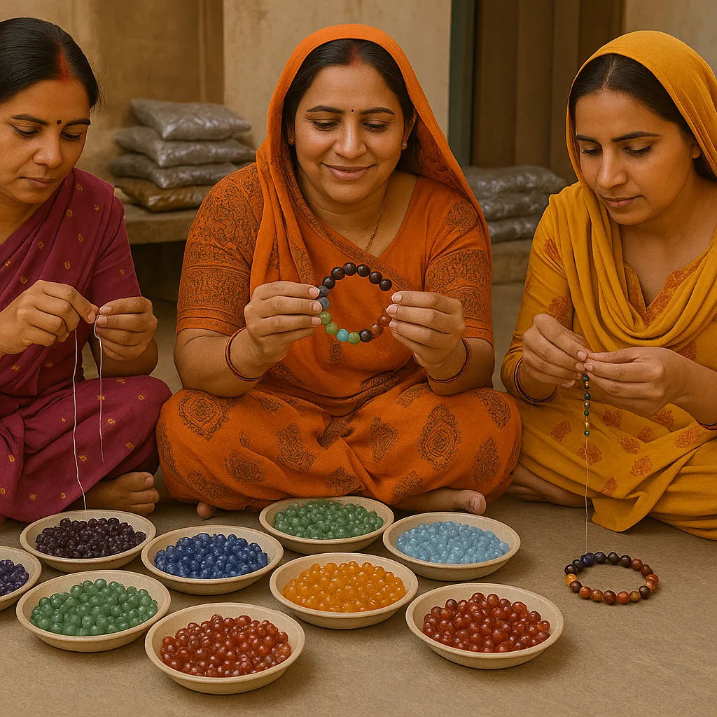 7 Chakra Bracelet - Authentic Indian Gemstone