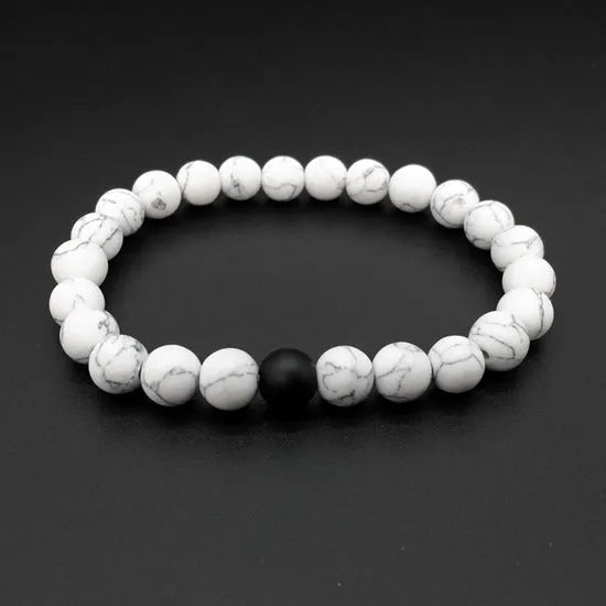 Ayokayishu Japanese Marble Chakra Bracelet- Two Options -ZenArtBliss