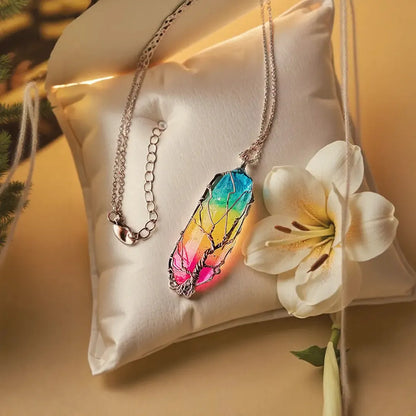 Eternal Rainbow Life Necklace (Copy) -ZenArtBliss