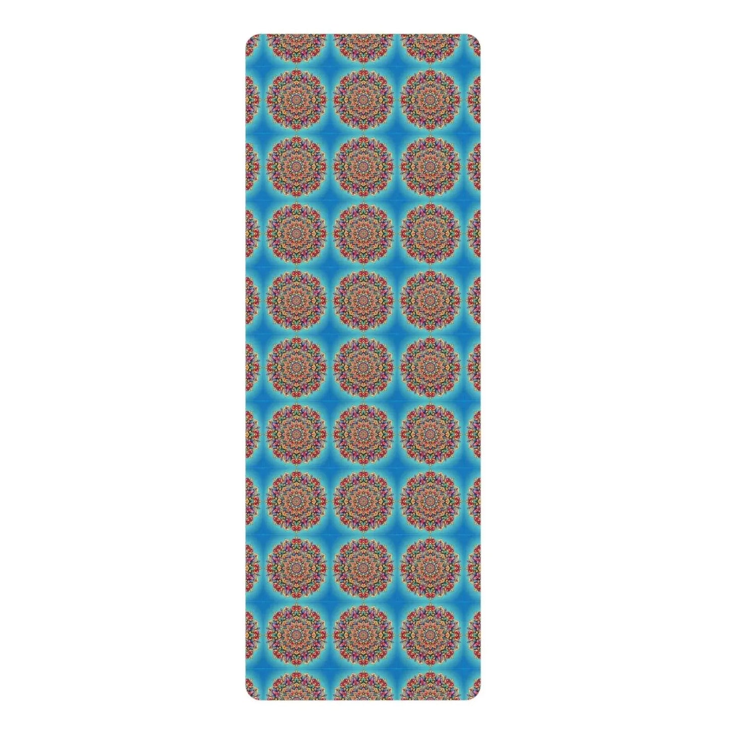 Ocean Bloom Mandala Yoga Mat 🌊🌺 -ZenArtBliss